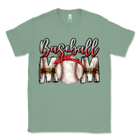Sage Baseball Mom Classic Tee - CowhideDigitalArt