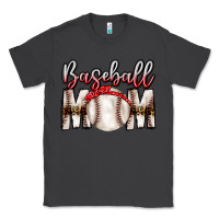 Smoke Baseball Mom Classic Tee - CowhideDigitalArt