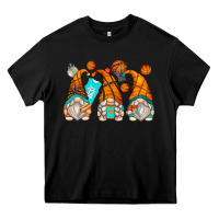Black basketball gnomes Heavy Core Tee - Zillion Design Studio