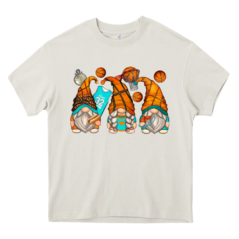 Basketball Gnomes Heavy Core Tee by Zillion Design Studio | Teevron