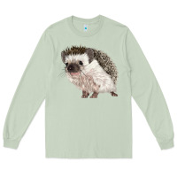 Matcha Hedgehog Illustrations Long Sleeve Tee - LillyAllenDesigns