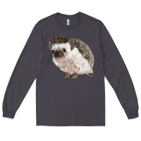 Smoke Hedgehog Illustrations Long Sleeve Tee - LillyAllenDesigns