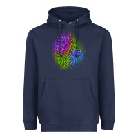 Navy halloween leopard patch 2 Heavyweight Hoodie - BundleAndBundleShop