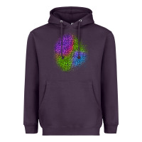 Plum halloween leopard patch 2 Heavyweight Hoodie - BundleAndBundleShop