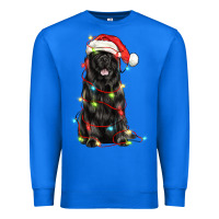 True Royal christmas newfoundland dog Premium Sweatshirt - LillyAllenDesigns