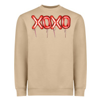 Mushroom Valentine's Day Xoxo Balloon Heavyweight Sweatshirt - Artiststas