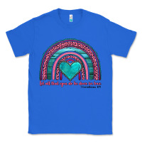 True Royal valentine's day rainbow let all that you do be done in love 1 corinthi Classic Tee - AdoDesignShop