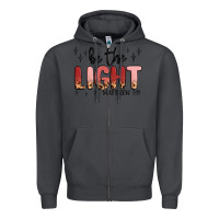 Smoke be the light Zipper Hoodie - MaliasSmallBusiness