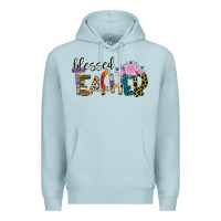 Blue Mist Blessed Teacher Premium Hoodie - Bettercallsaul