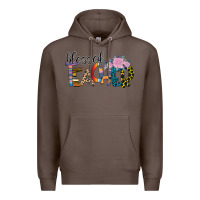Coffee Blessed Teacher Premium Hoodie - Bettercallsaul