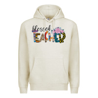 Oatmeal Heather Blessed Teacher Premium Hoodie - Bettercallsaul