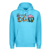 Ocean Blue Blessed Teacher Premium Hoodie - Bettercallsaul