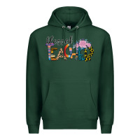 Sports Green Blessed Teacher Premium Hoodie - Bettercallsaul