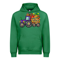 Emerald mardi gras tractor Urban Hoodie - CowGirlArtShop