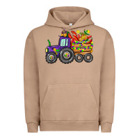 Pigment Burro mardi gras tractor Urban Hoodie - CowGirlArtShop