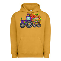 Pigment Peanut Butter mardi gras tractor Urban Hoodie - CowGirlArtShop