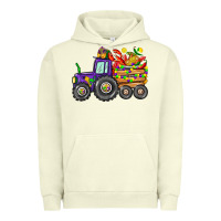 Pigment Pistachio mardi gras tractor Urban Hoodie - CowGirlArtShop
