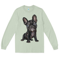 Matcha french bulldog Long Sleeve Tee - BarkalooDesign