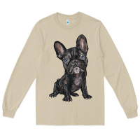 Mushroom french bulldog Long Sleeve Tee - BarkalooDesign