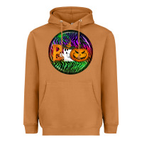 Meerkat halloween round earrings 3 Heavyweight Hoodie - BundleAndBundleShop