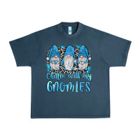 Midnight Navy chillin' with my gnomies Urban Heavy Tee - JahusDesignShop