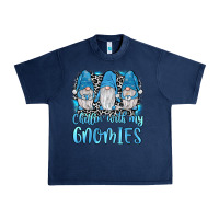 Navy chillin' with my gnomies Urban Heavy Tee - JahusDesignShop