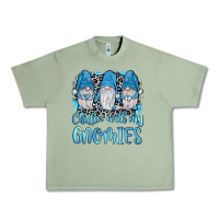 Oil Green chillin' with my gnomies Urban Heavy Tee - JahusDesignShop