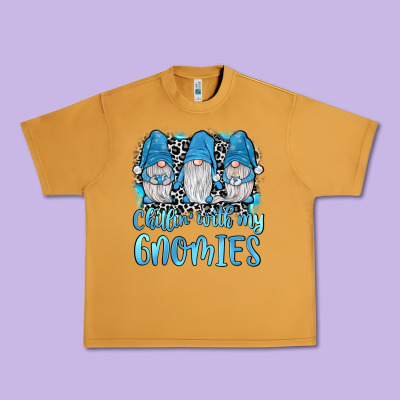 Chillin' With My Gnomies Urban Heavy Tee Designed By Jahusdesignshop