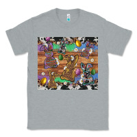 Heather Grey easter bunny egg cowhide leopard Classic Tee - Artiststas