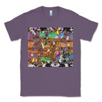 Lavender easter bunny egg cowhide leopard Classic Tee - Artiststas