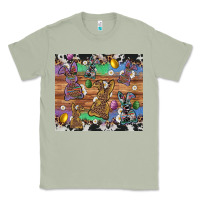 Matcha easter bunny egg cowhide leopard Classic Tee - Artiststas