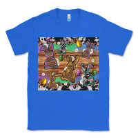 True Royal easter bunny egg cowhide leopard Classic Tee - Artiststas