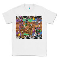 White easter bunny egg cowhide leopard Classic Tee - Artiststas