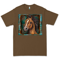 Cacao western horse Premium Tee - Zillion Design Studio