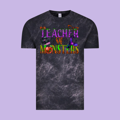 Teacher Of Monsters Vintage Tee Designed By Bundleandbundleshop