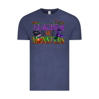 Vintage Denim teacher of monsters Vintage Tee - BundleAndBundleShop