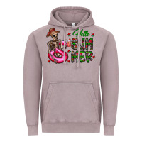Vintage Zinc hello summer Vintage Hoodie - CowhideDigitalArt