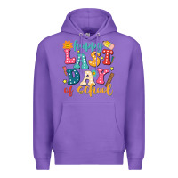 Purple happy last day of school Premium Hoodie - JahusDesignShop