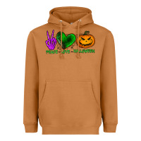 Meerkat peace love halloween Heavyweight Hoodie - BundleAndBundleShop