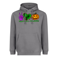 Storm peace love halloween Heavyweight Hoodie - BundleAndBundleShop