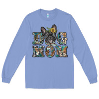 Colony Blue dog mom french bulldog Long Sleeve Tee - BarkalooDesign