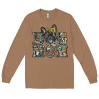Dog Mom French Bulldog Long Sleeve Tee | Teevron