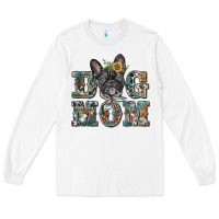 White dog mom french bulldog Long Sleeve Tee - BarkalooDesign