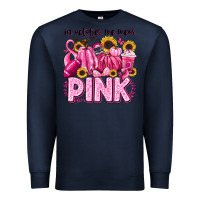 Navy in october we wear pink football Premium Sweatshirt - LillyAllenDesigns