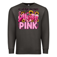 Smoke in october we wear pink football Premium Sweatshirt - LillyAllenDesigns