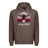 Coffee Not My Pasture Not My Bullshit Premium Hoodie - Bettercallsaul