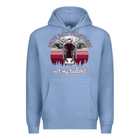 Colony Blue Not My Pasture Not My Bullshit Premium Hoodie - Bettercallsaul