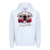 White Not My Pasture Not My Bullshit Premium Hoodie - Bettercallsaul