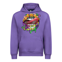 Tulip mardi gras lips Urban Hoodie - CowGirlArtShop