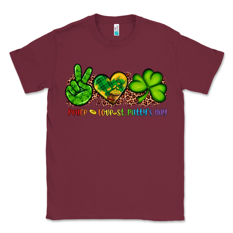 Peace Love St Patty's Day Classic Tee by Artiststas | Teevron